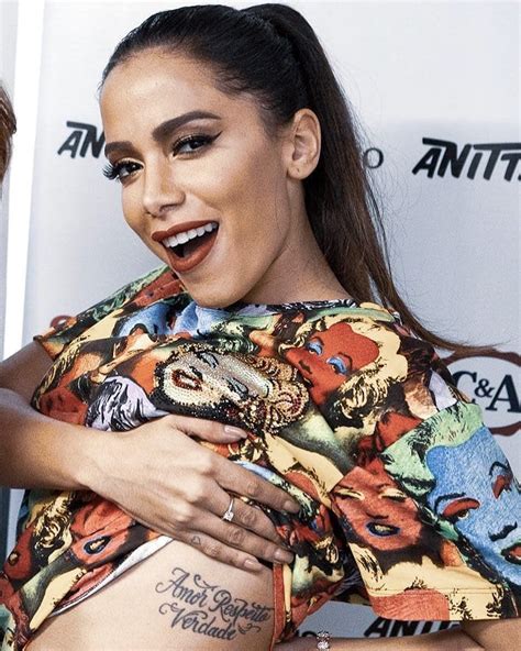 anitta tattoo|Anitta explica a história por trás da tatuagem íntima